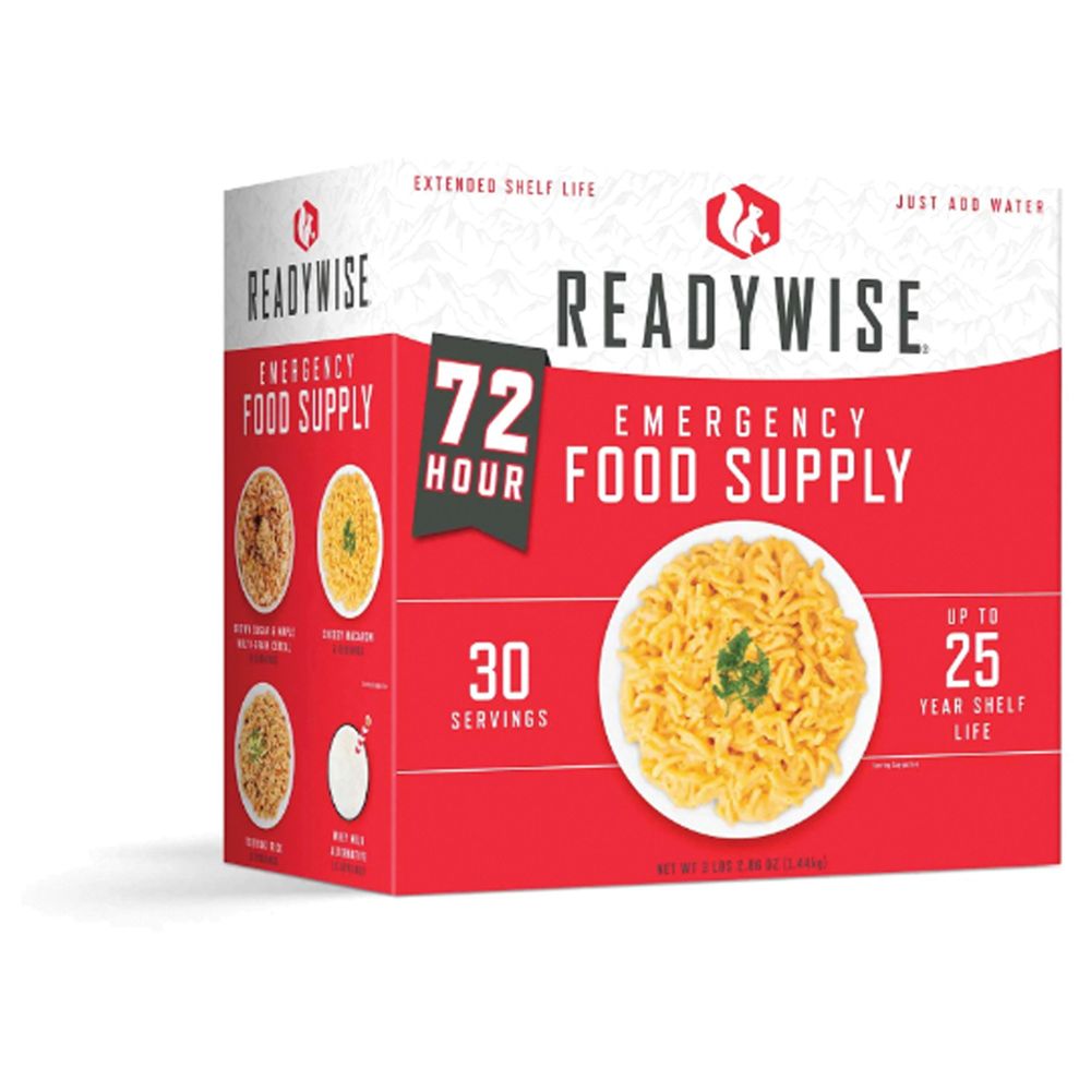 ReadyWise 72 Hour Emergency Food Kit | 30 Servings, 25-Year Shelf Life