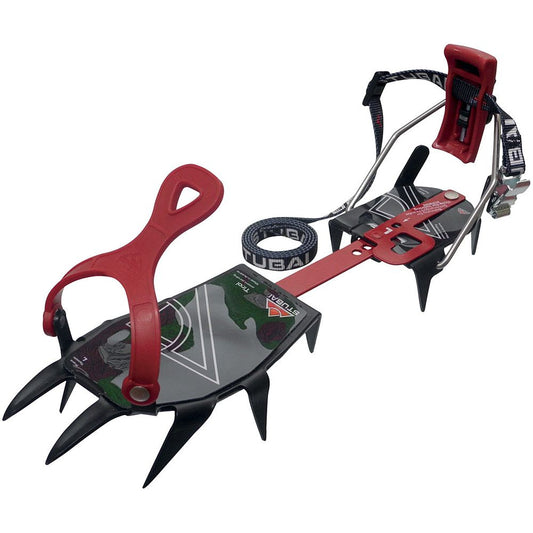 Stubai Tirol Ice Crampons – Pro Step-In 12-Point Steel Crampons