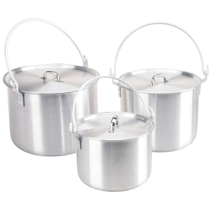 Ace Camp Aluminum Tribal Pots – Portable Camping Cooking Set