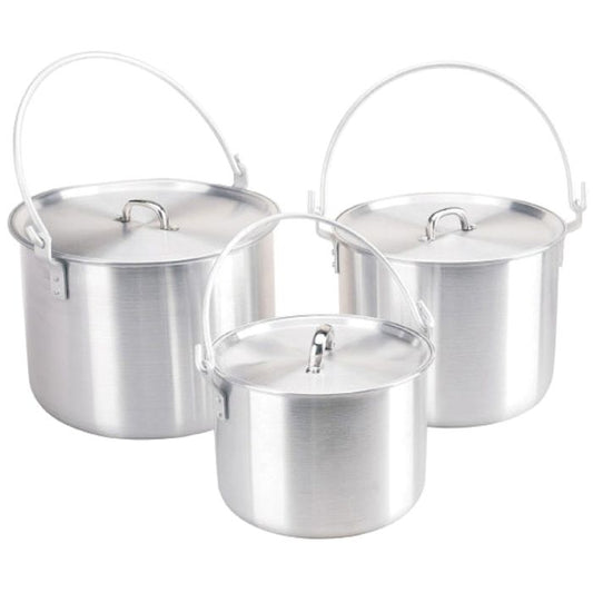 Ace Camp Aluminum Tribal Pots – Portable Camping Cooking Set
