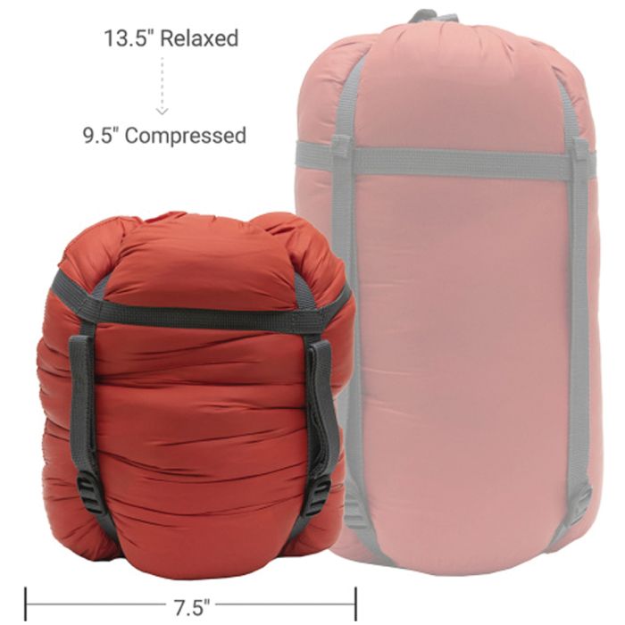 Alps Mountaineering Zenith +30°F Down Sleeping Bag – Lightweight Waterproof 600-Fill Down Mummy Sleeping Bag for Camping, Backpacking & Hiking
