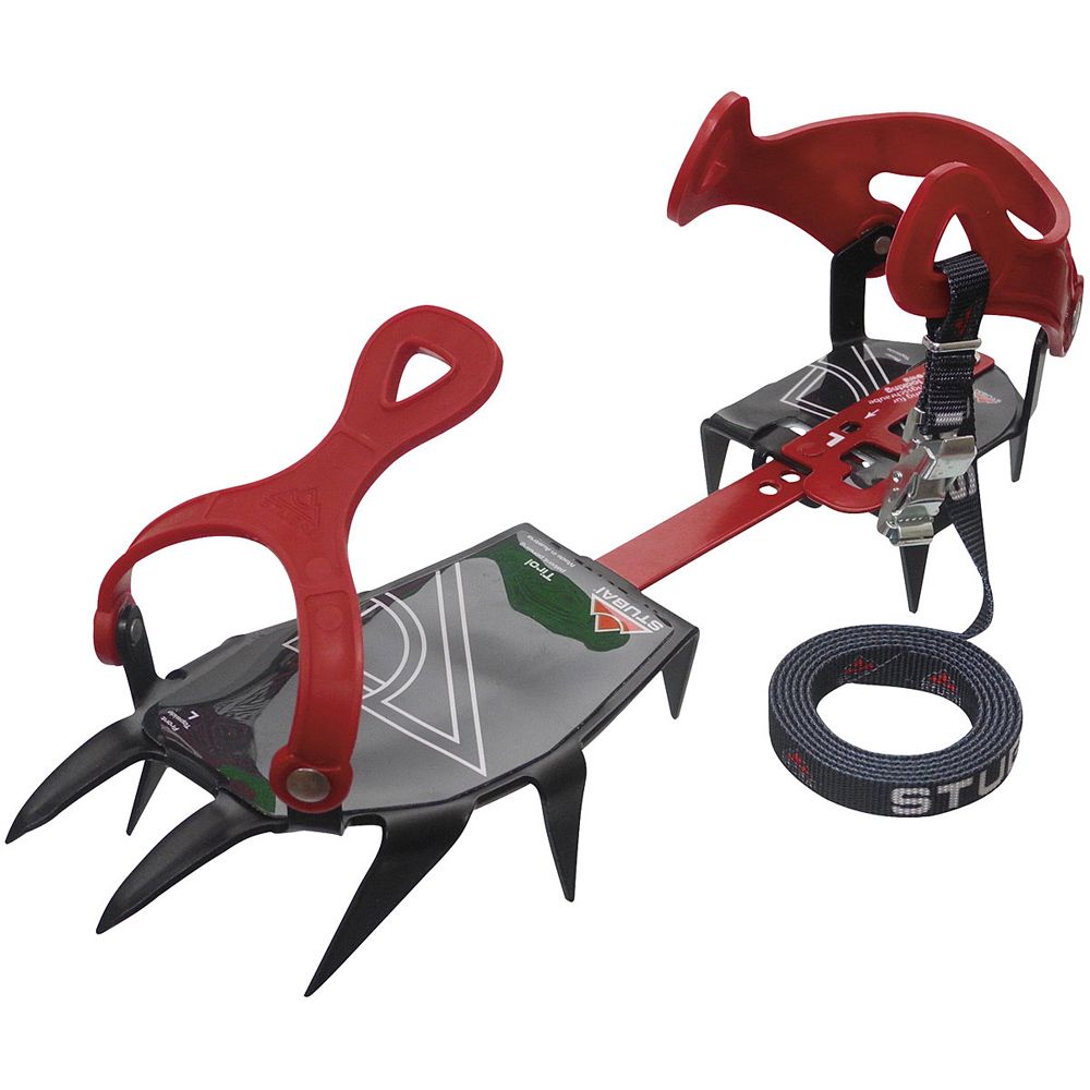 Stubai Tirol Ice Crampons – Pro Step-In 12-Point Steel Crampons